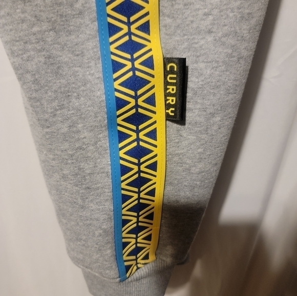 Under Armour Mens Size XXL Steph Curry Fleece Joggers Gray New 1366627 011 - Picture 2 of 9